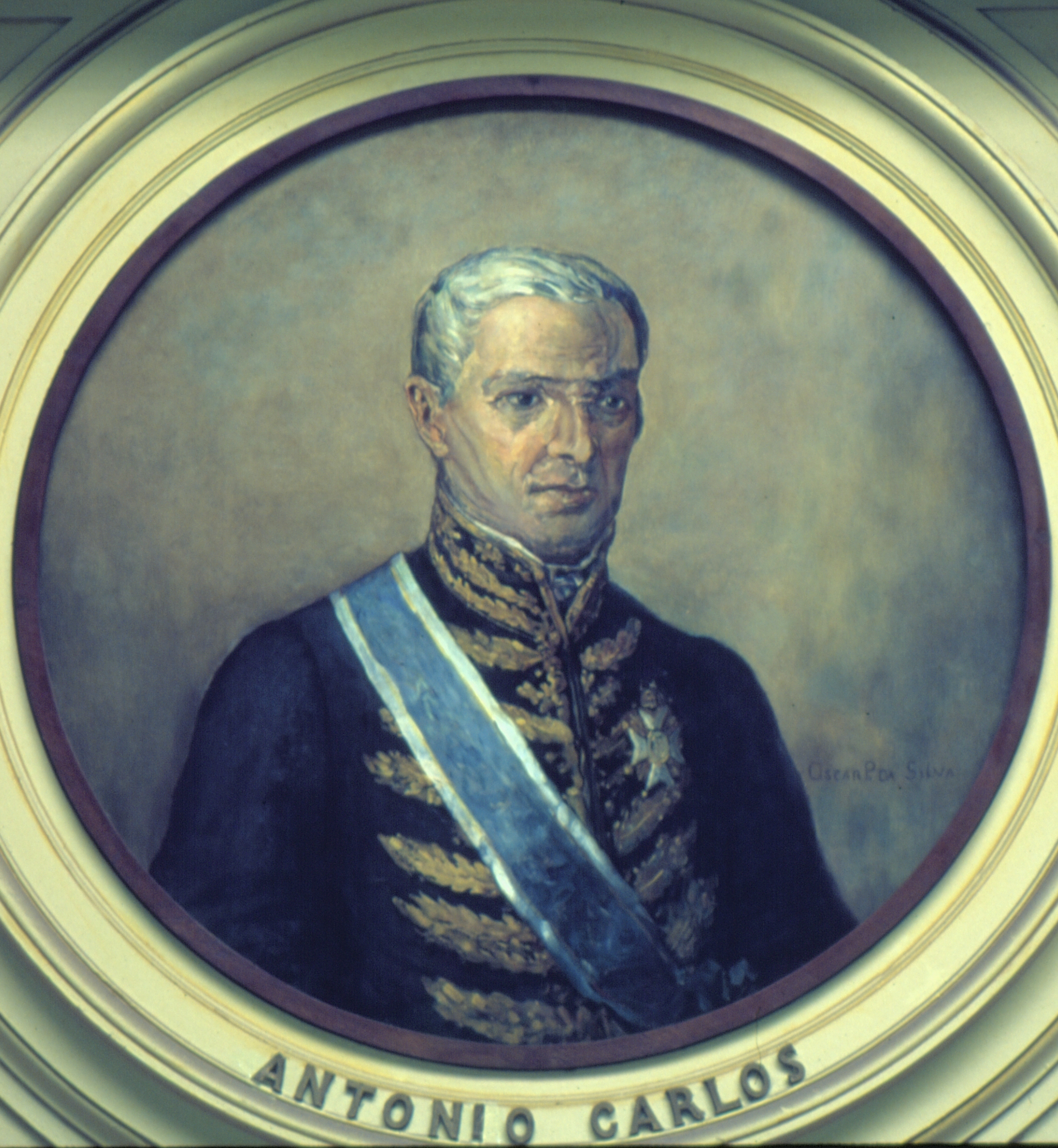 Antônio Carlos Ribeiro de Andrada, quadro colorizado