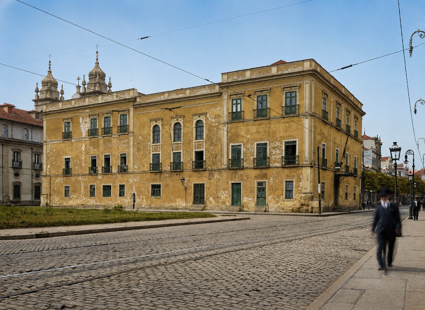 Cadeia Velha, atual Palácio Tiradentes, circa 1920