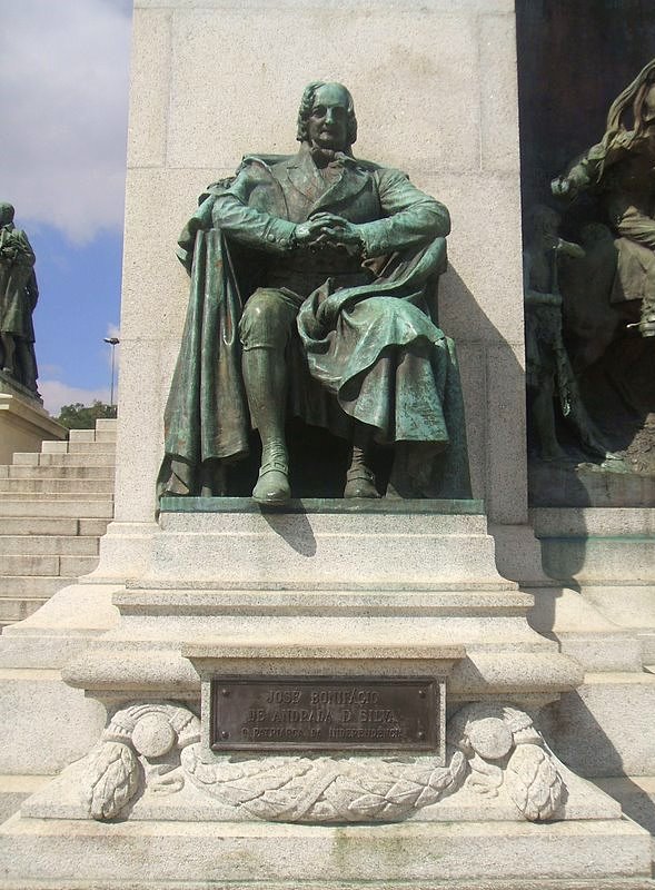 Estátua de José Bonifácio, Monumento à Independência, São Paulo