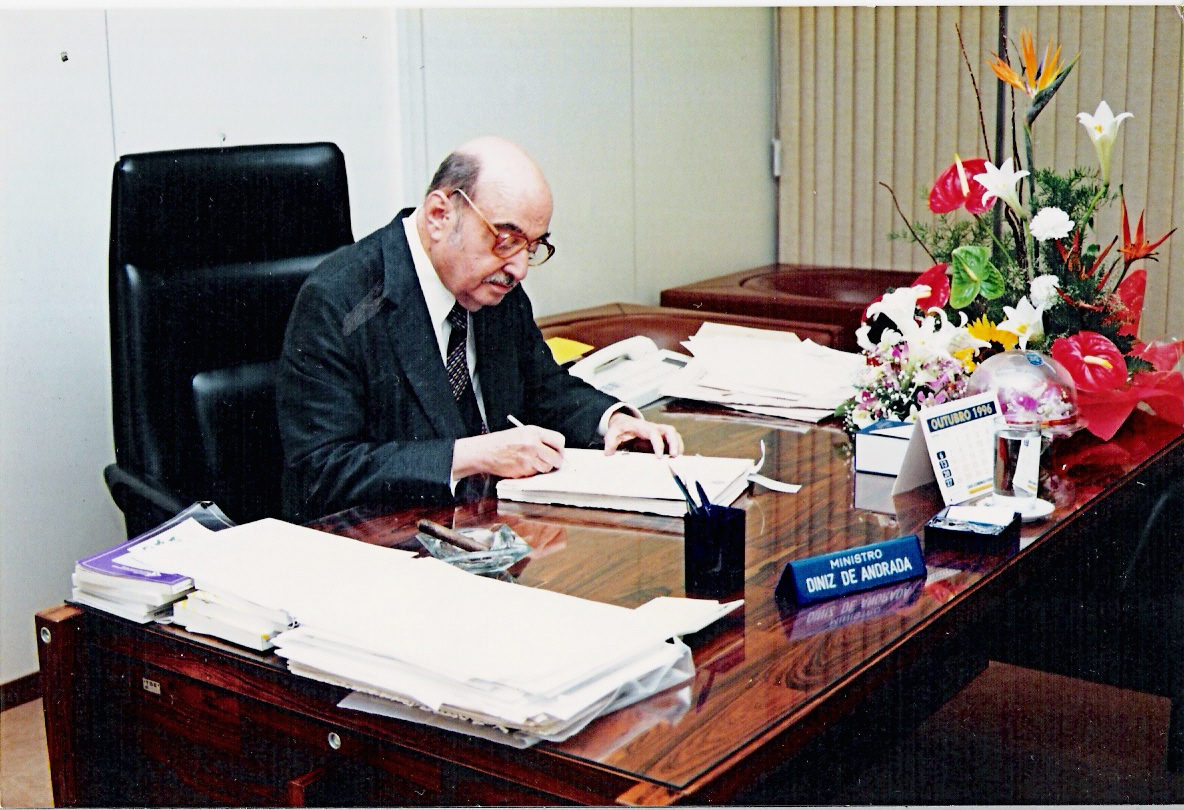 José Bonifácio Diniz de Andrada em 1996