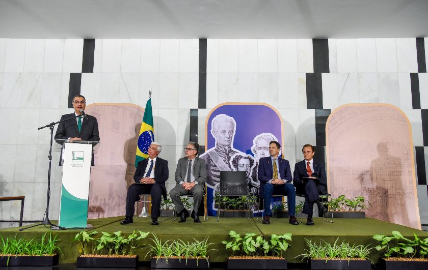 Lafayette de Andrada em solenidade da Assembleia Constituinte de 1823